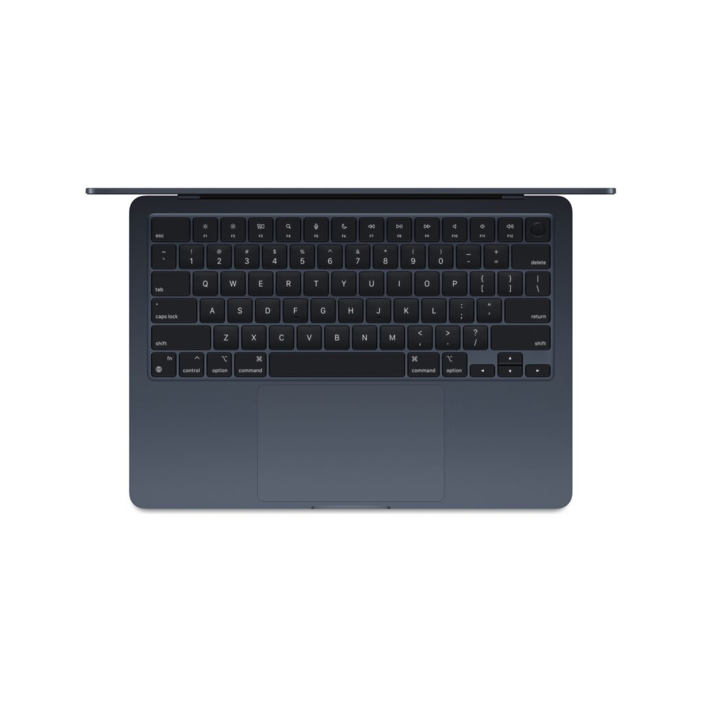 מחשב נייד Apple MacBook Air 13.6" M3 (2024) MC8Q4HB/A 8C CPU / 10C GPU / 24GB / 512GB SSD - Midnight