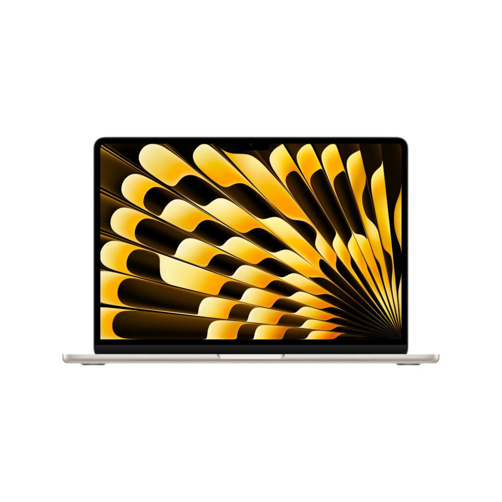 מחשב נייד Apple MacBook Air 13.6" M5 (2026) MDHA4HB/A 10C CPU / 8C GPU / 16GB / 512GB SSD – Starlight