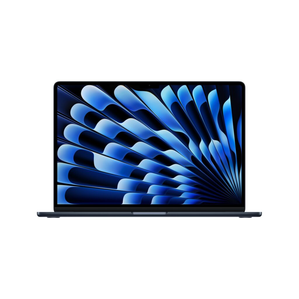 מחשב נייד Apple MacBook Air 15.3" M5 (2026) MDVK4HB/A 10C CPU / 10C GPU / 16GB / 1TB SSD – Midnight