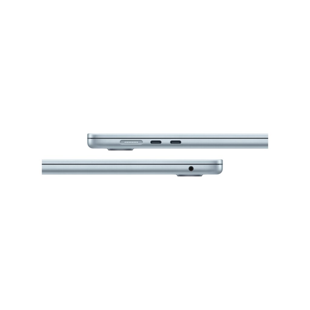 מחשב נייד Apple MacBook Air 15.3" M5 (2026) MDVU4HB/A 10C CPU / 10C GPU / 24GB / 1TB SSD - Sky Blue