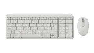 מקלדת Logitech MK250 – לבן שבור – עברית
