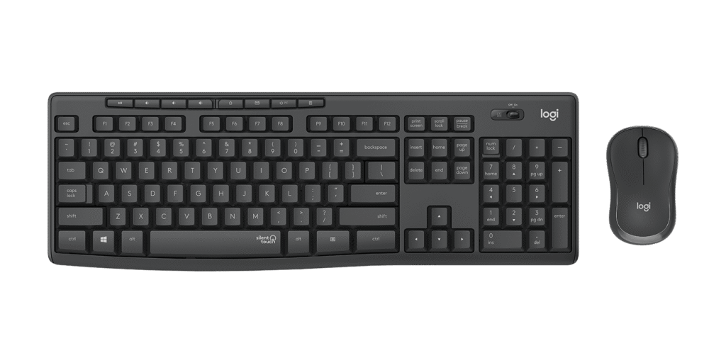 סט LOGITECH MK295 Silent BLK W/L