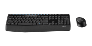 סט W/L מק/ע עברית LOGITECH MK345 (חיווי CapsLock )