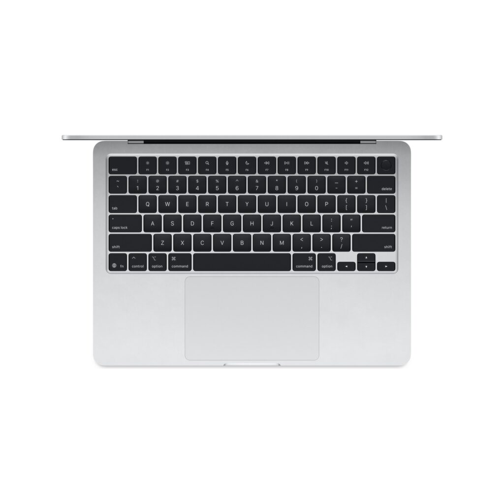 מחשב נייד Apple MacBook Air 13.6" M4 (2025) MW0W3HB/A 10C CPU / 8C GPU / 16GB / 256GB SSD - Silver