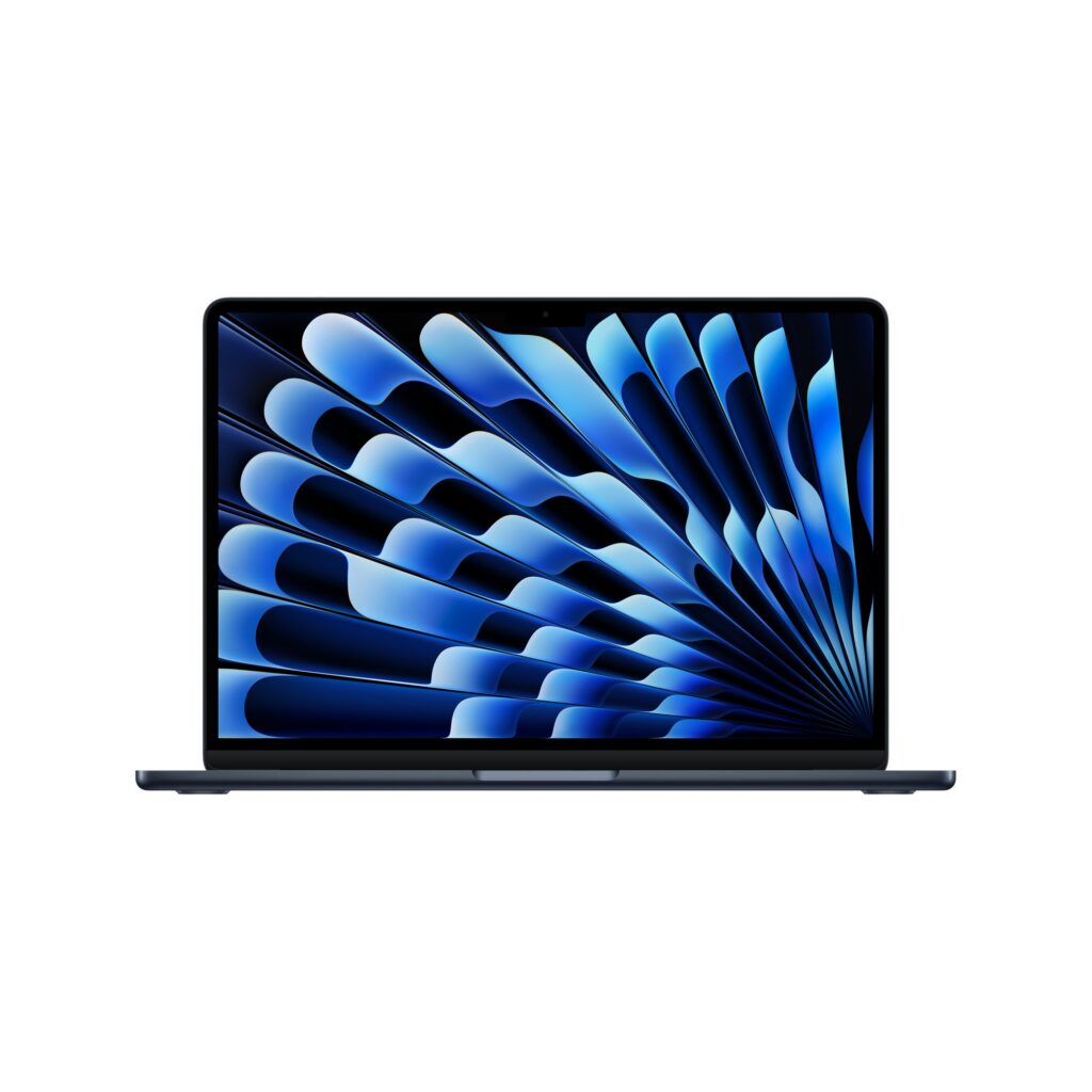 מחשב נייד Apple MacBook Air 13.6" M4 (2025) MW123HB/A 10C CPU / 8C GPU / 16GB / 256GB SSD – Midnight