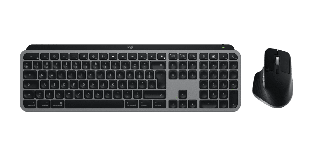 מקלדת Logitech MX Keys S Combo for Mac – אפור חלל – English International