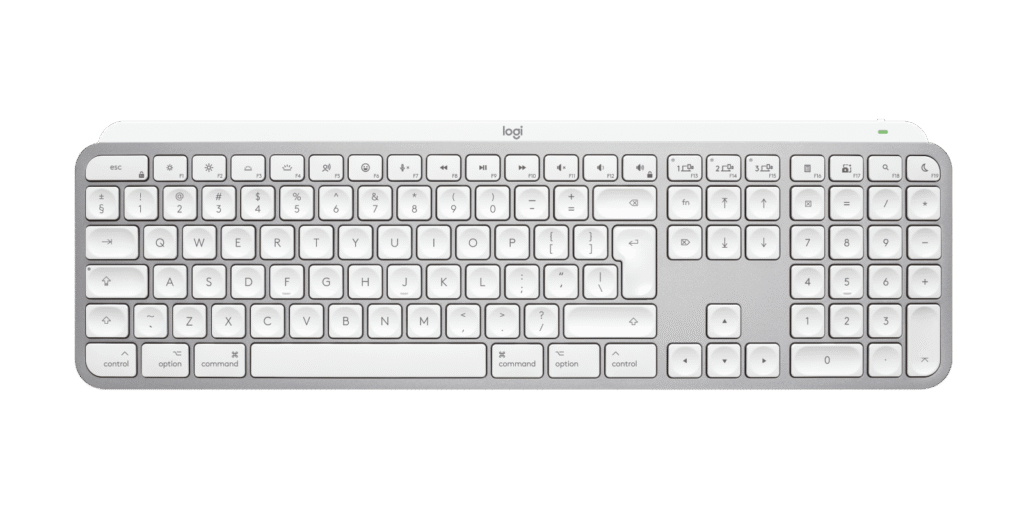 מקלדת Logitech MX Keys S for Mac – אפור בהיר