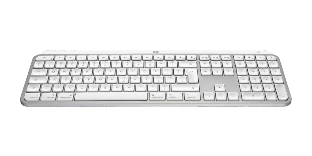 מקלדת Logitech MX Keys S for Mac – אפור בהיר