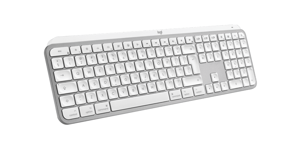 מקלדת Logitech MX Keys S for Mac – אפור בהיר