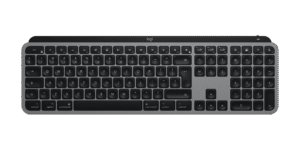 מקלדת Logitech MX Keys S – אפור חלל – אנגלית (QWERTY)