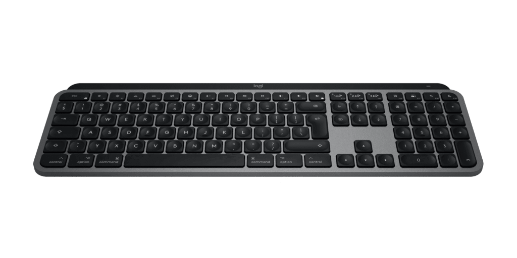 מקלדת Logitech MX Keys S – אפור חלל – אנגלית (QWERTY)
