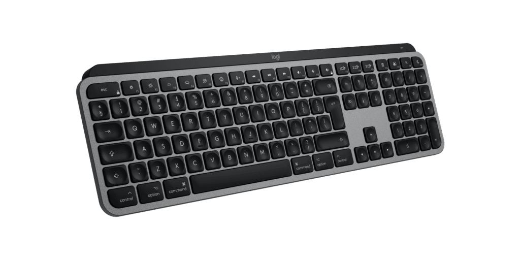 מקלדת Logitech MX Keys S – אפור חלל – אנגלית (QWERTY)