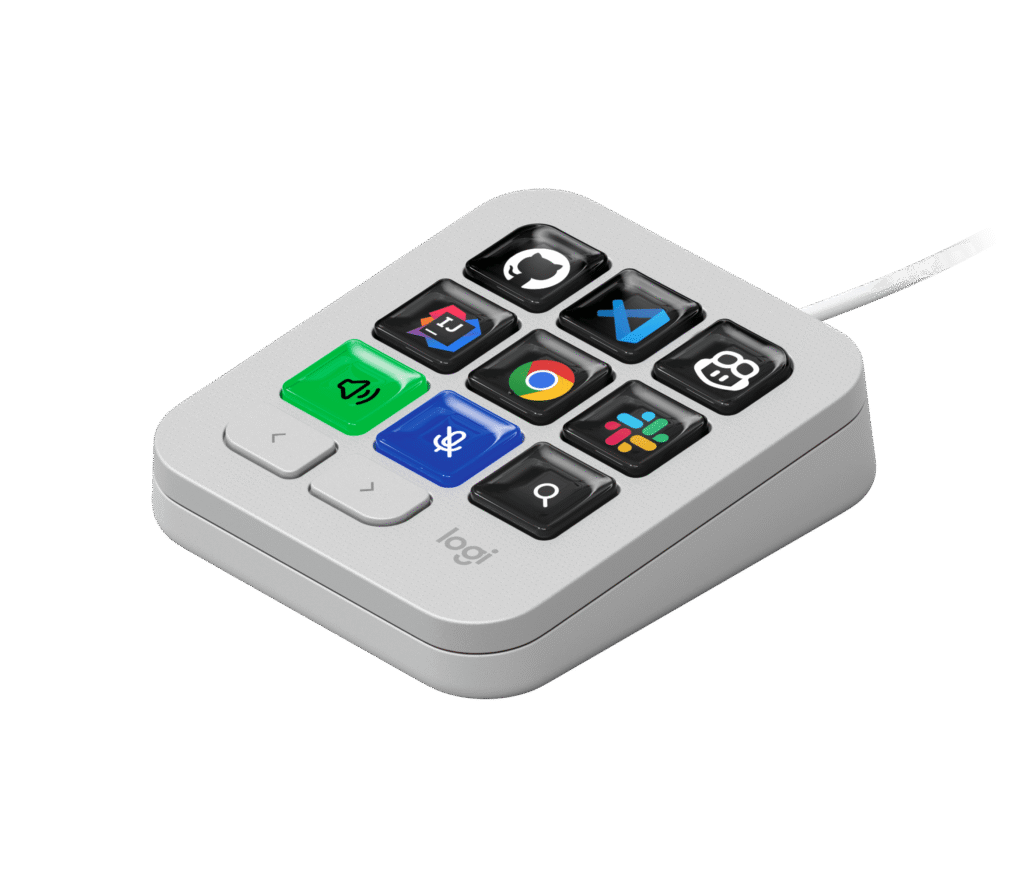 מקלדת Logitech MX Keypad – אפור בהיר