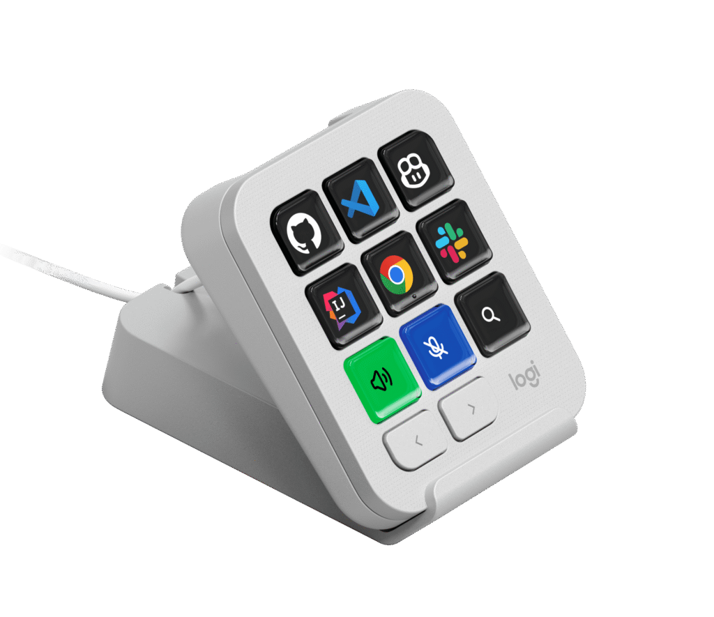 מקלדת Logitech MX Keypad – אפור בהיר