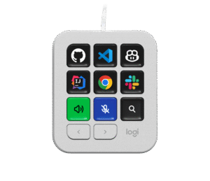 מקלדת Logitech MX Keypad – אפור בהיר
