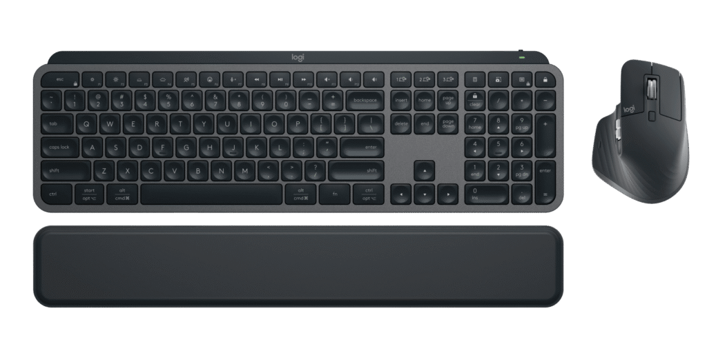 מקלדת ועכבר Logitech MX Keys Combo for Business Gen 2 – גרפיט – עברית