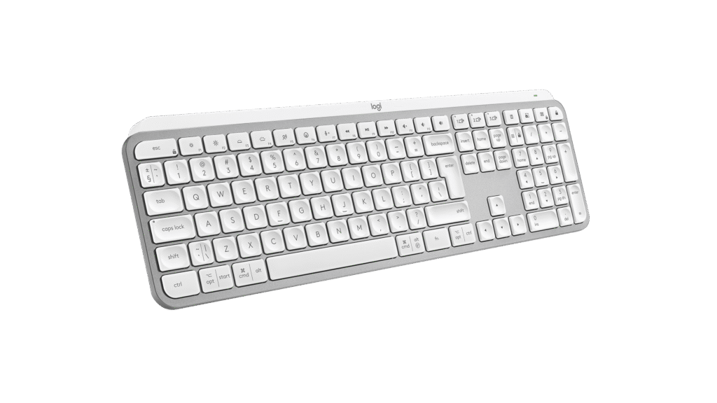 מקלדת Logitech MX Keys S – אפור בהיר – אנגלית