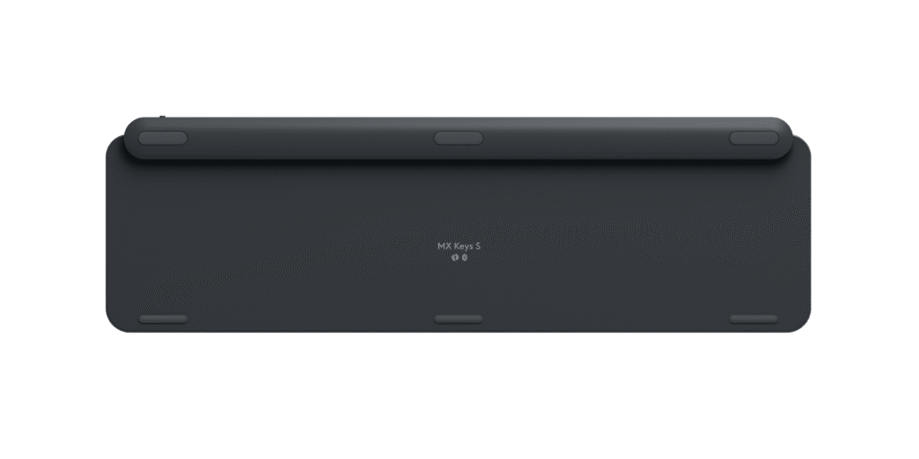 מקלדת LOGITECH MX Keys S 2.4GHZ/BT  GRAPHITE * נטענת *