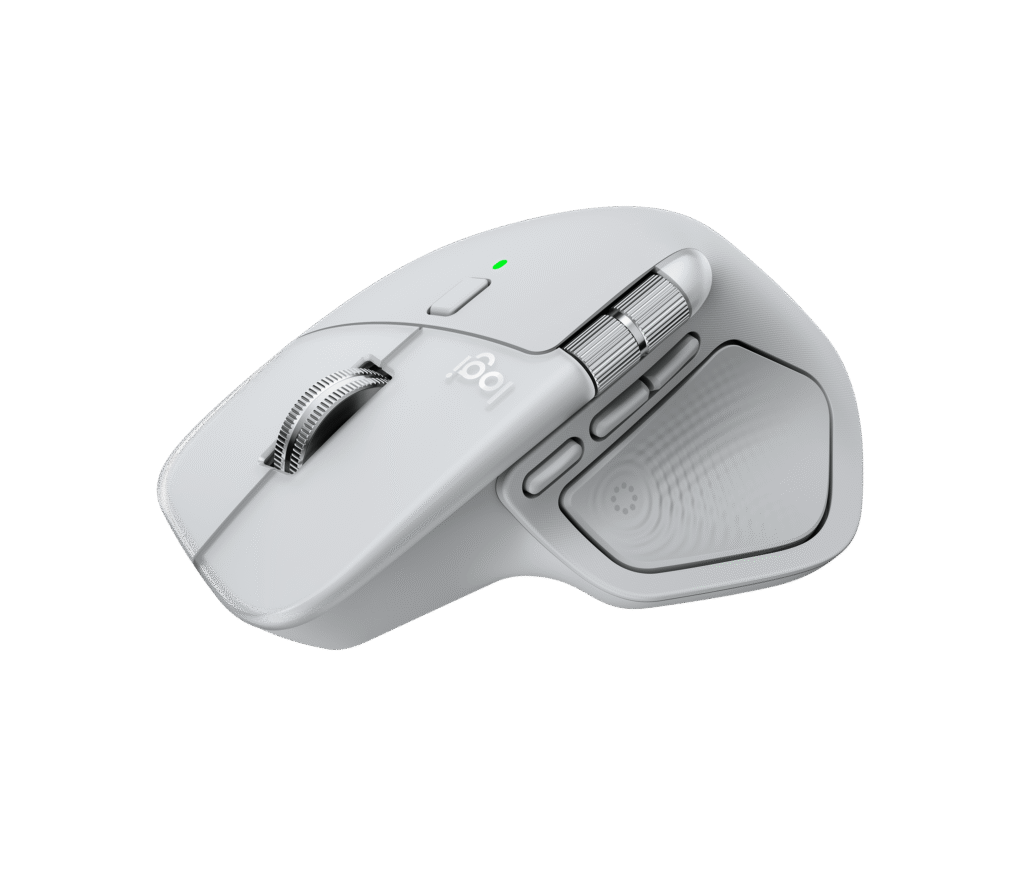 עכבר Logitech MX Master 4 for Mac – White Silver
