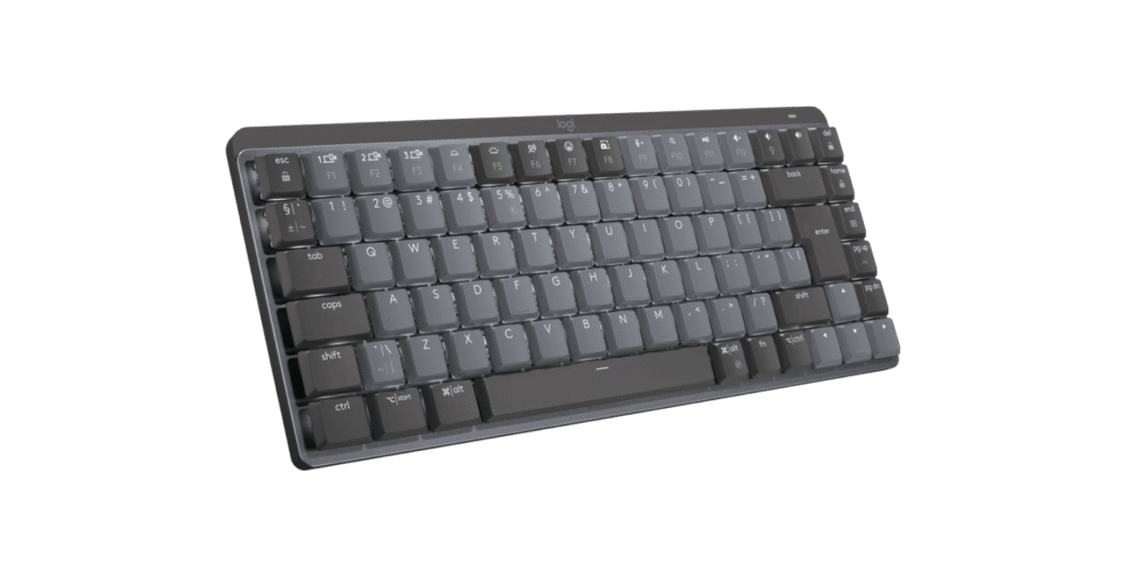 מקלדת Logitech MX Mechanical Mini – גרפיט – אנגלית (QWERTY)