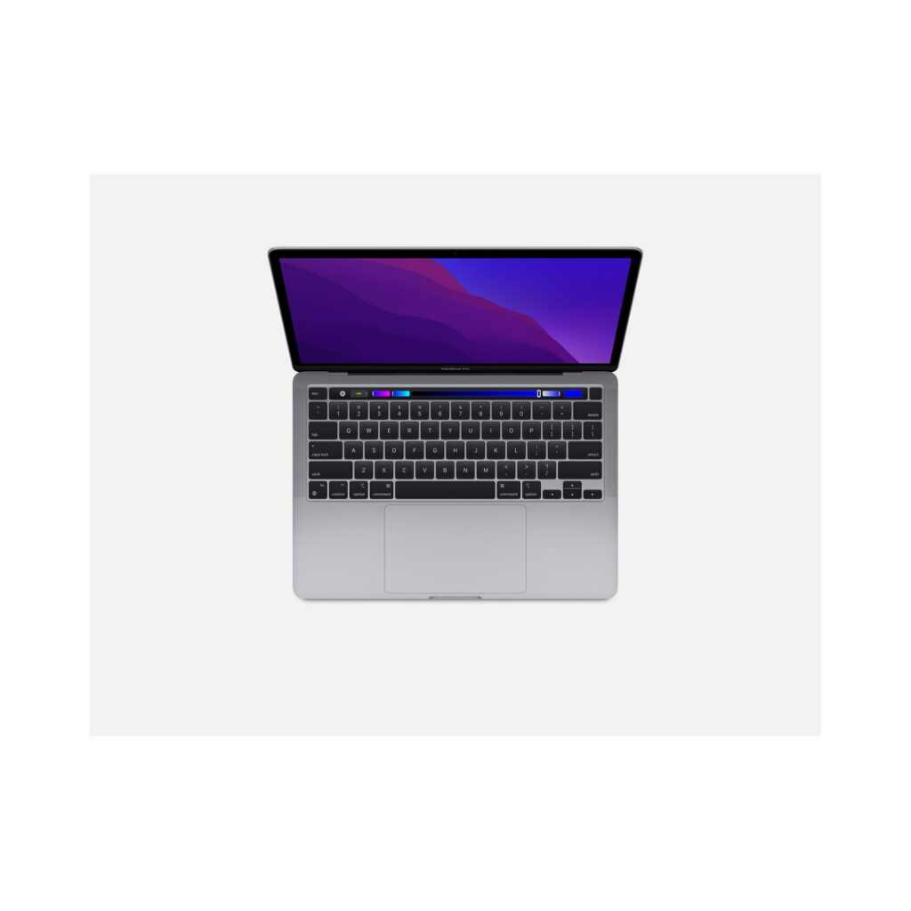 מחשב נייד Apple MacBook Pro 13" M1 (2020) MYD82AE/A 8C CPU / 8C GPU / 8GB / 256GB SSD - Space Gray