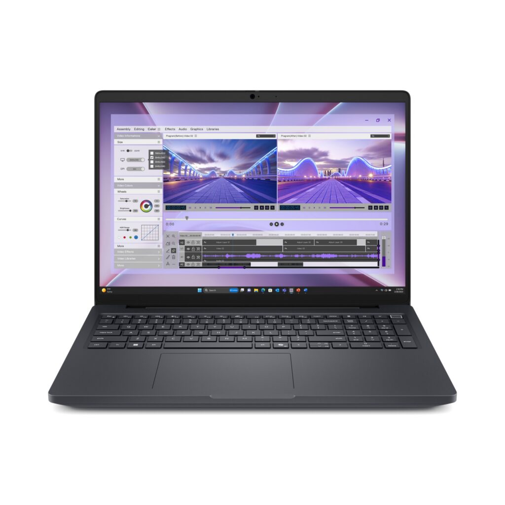 מחשב נייד תחנת עבודה ניידת Dell Pro Max 16 MC16250 PM-RD33-16943 16" Intel Core Ultra 7 265H / 16GB RAM / 512GB SSD / NVIDIA RTX PRO 500 / Windows 11 Pro