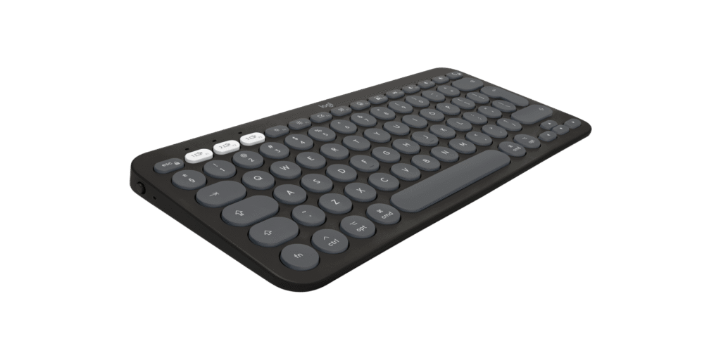 מקלדת Logitech Pebble 2 Combo – גרפיט