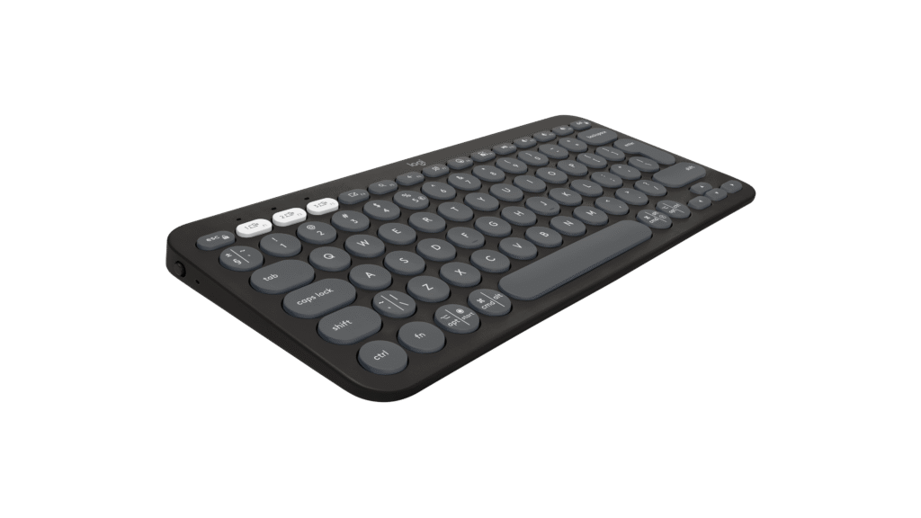 מקלדת Logitech Pebble 2 Combo – גרפיט טונאלי (אנגלית)