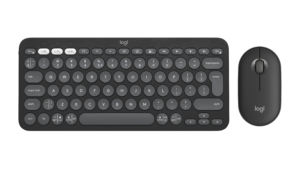 מקלדת Logitech Pebble 2 Combo – גרפיט טונאלי (אנגלית)