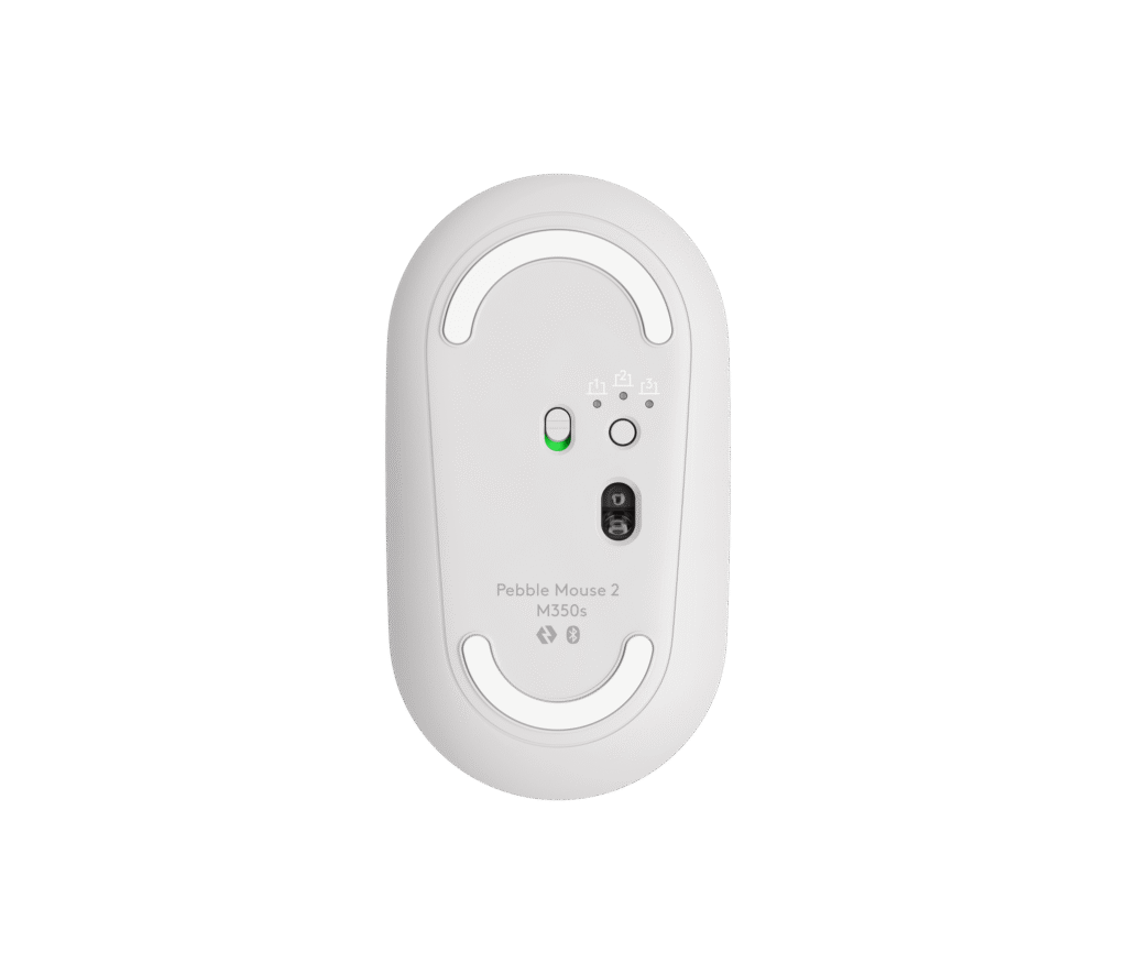מקלדת Logitech Pebble 2 Combo – לבן טונאלי – אנגלית (QWERTY)