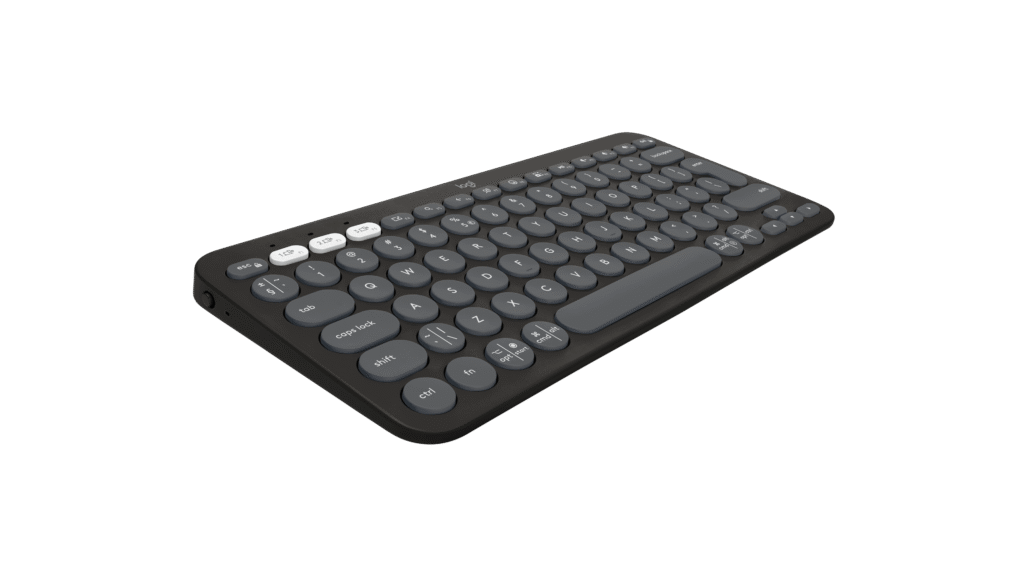מקלדת Logitech Pebble Keys 2 K380s – Tonal Graphite – אנגלית