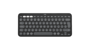 מקלדת Logitech Pebble Keys 2 K380s – Tonal Graphite – אנגלית