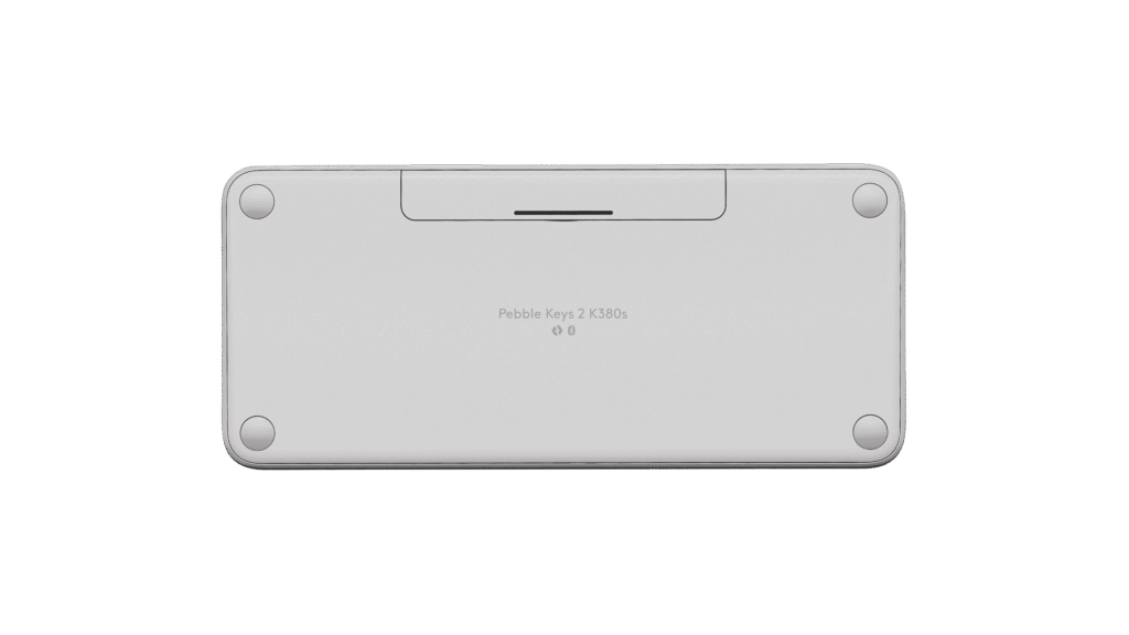 מקלדת Logitech Pebble Keys 2 K380s – Tonal White – אנגלית