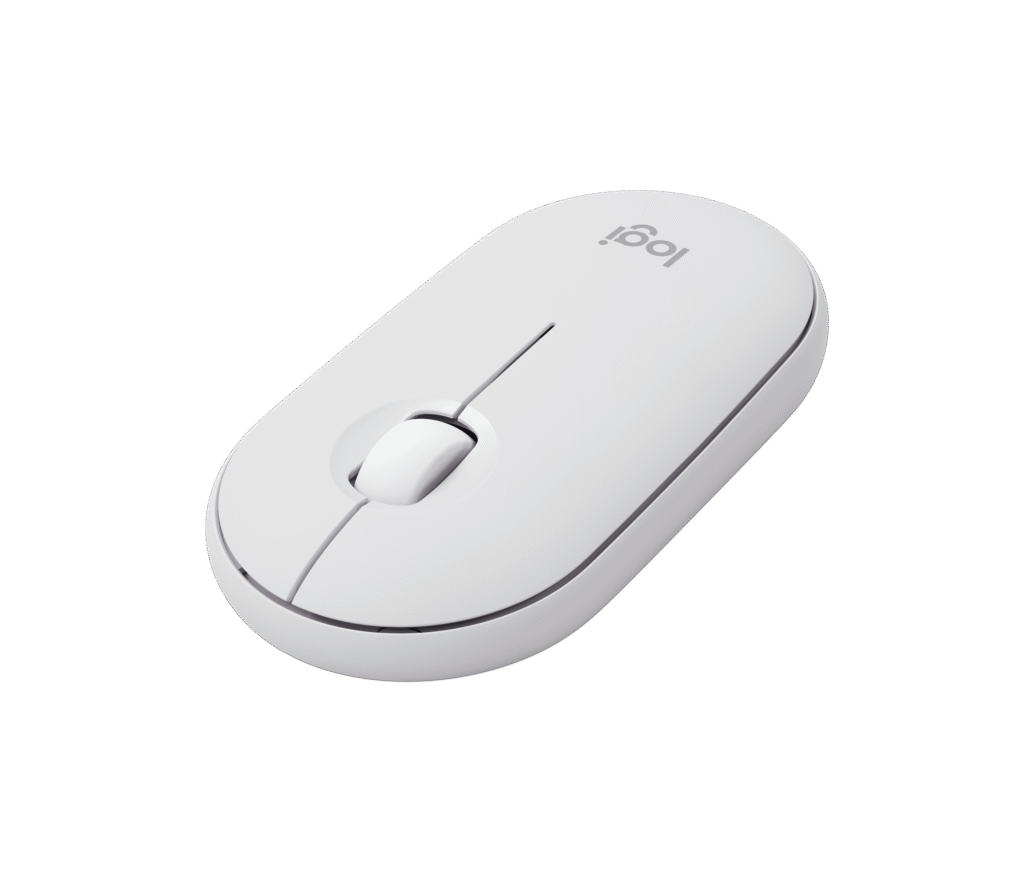 עכבר Logitech Pebble Mouse 2 M350s – לבן טונאלי