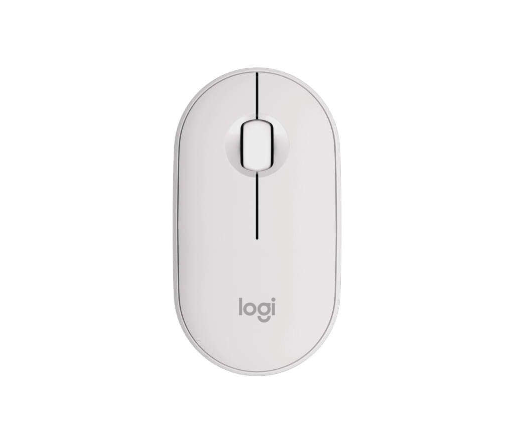 עכבר Logitech Pebble Mouse 2 M350s – לבן טונאלי