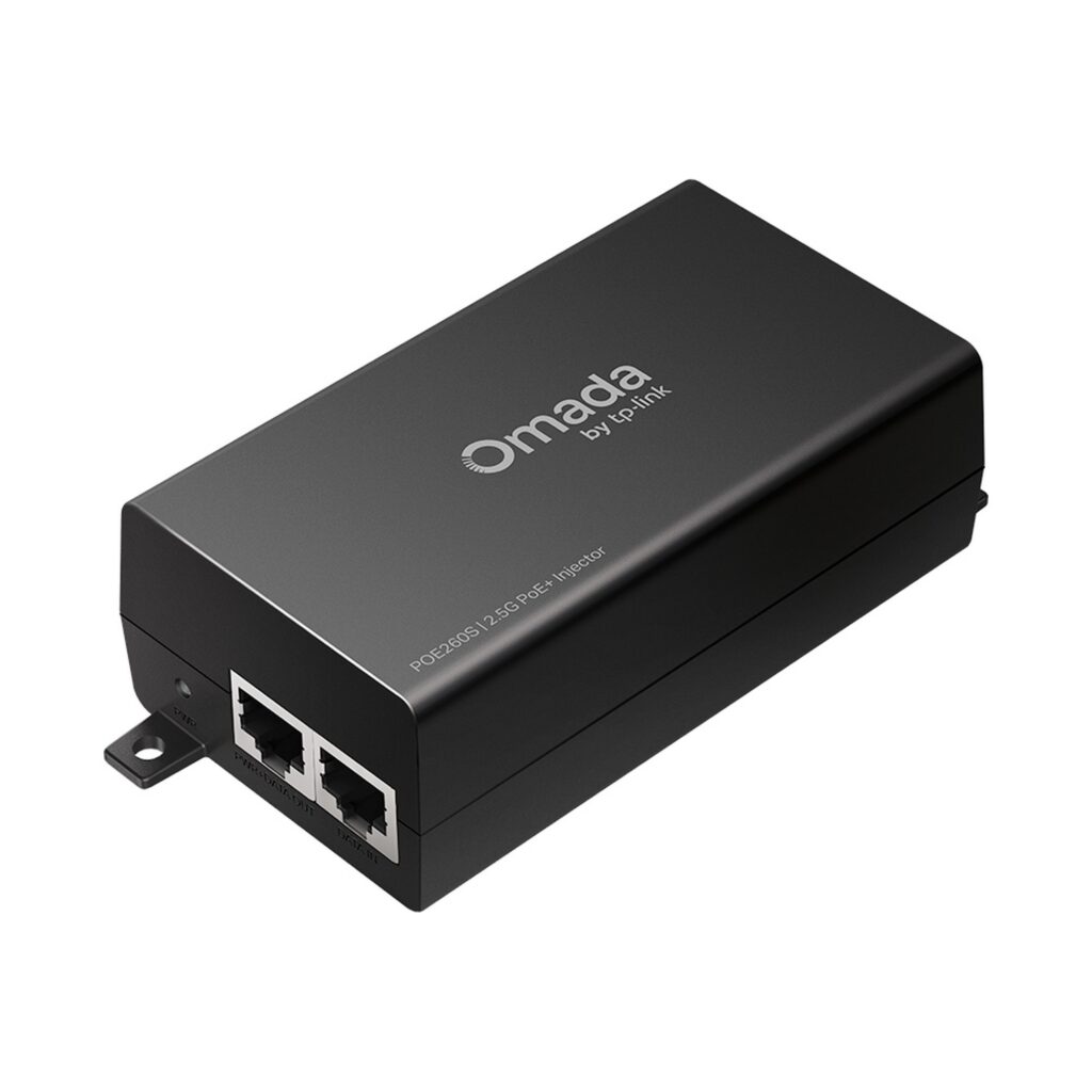 מזרק מתח OMADA POE260S Omada 2.5G PoE+ Injector Adapter