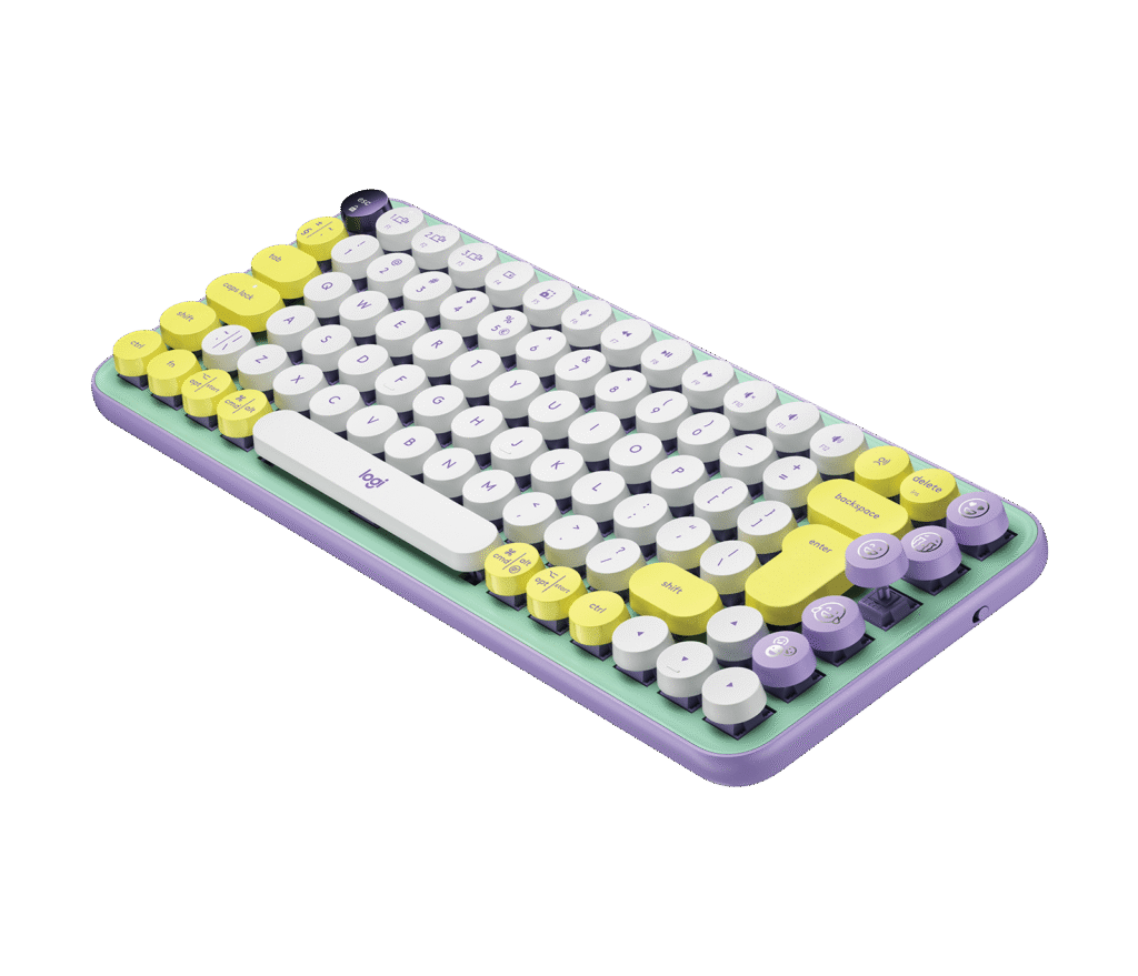 מקלדת Logitech POP Keys – Daydream – English International (QWERTY)