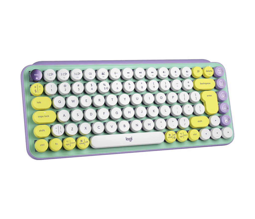 מקלדת Logitech POP Keys – Daydream – English International (QWERTY)