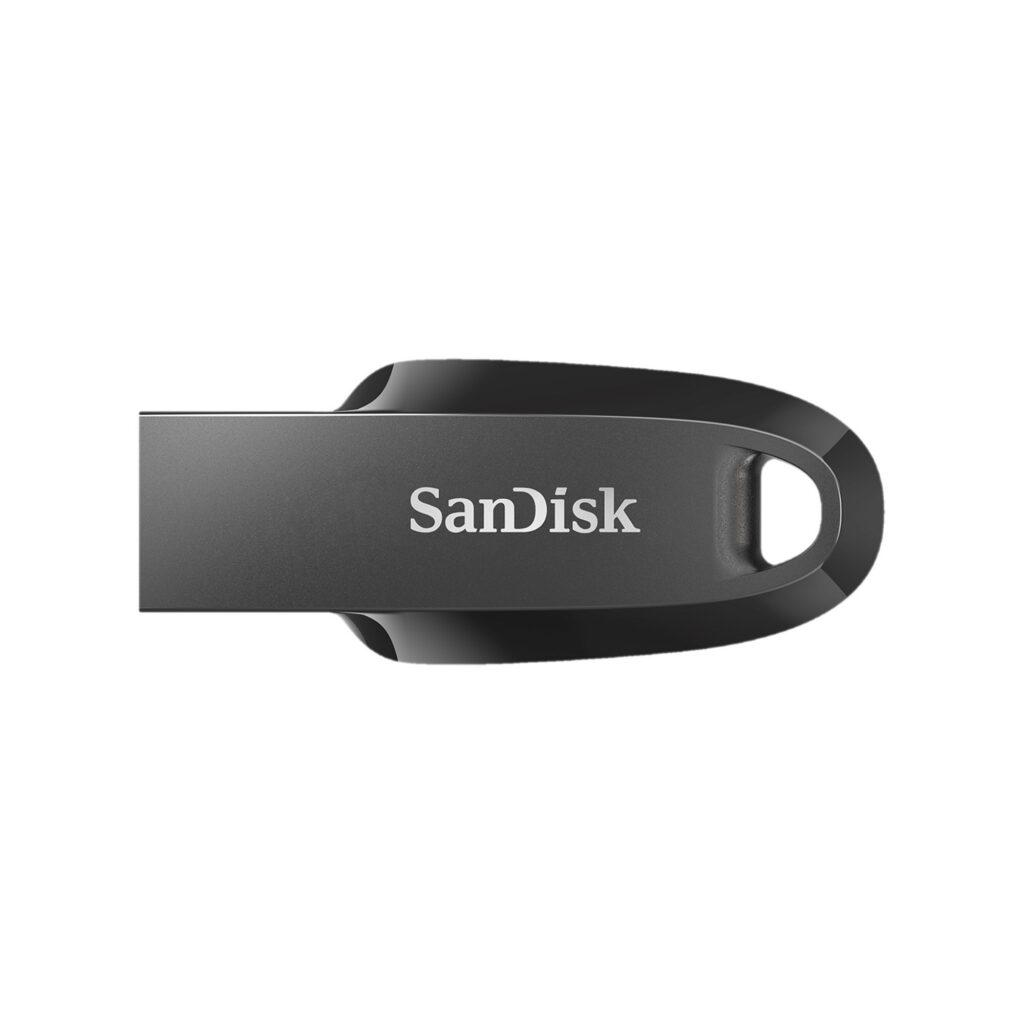 ז.חיצוני SanDisk Ultra Curve USB 3.2 64GB Black