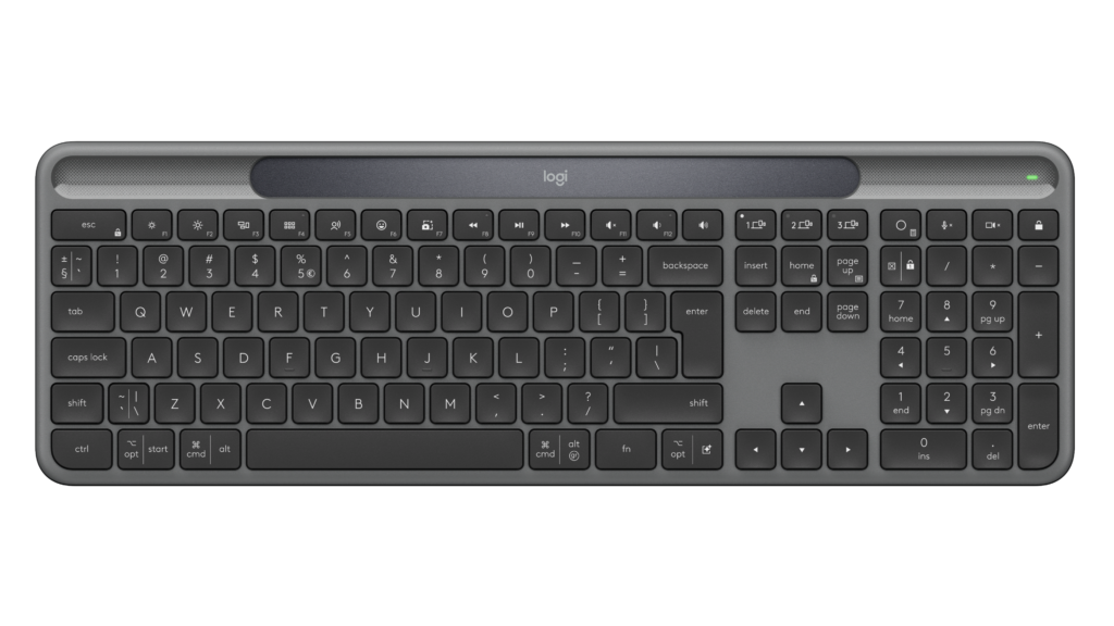 מקלדת W/L סולרית אלחוטית  LOGITECH K980 Signature Slim