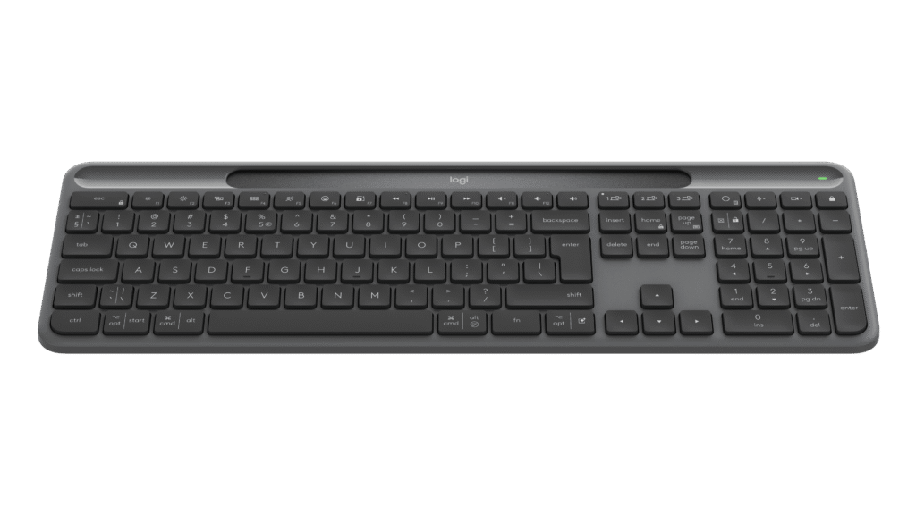 מקלדת W/L סולרית אלחוטית  LOGITECH K980 Signature Slim