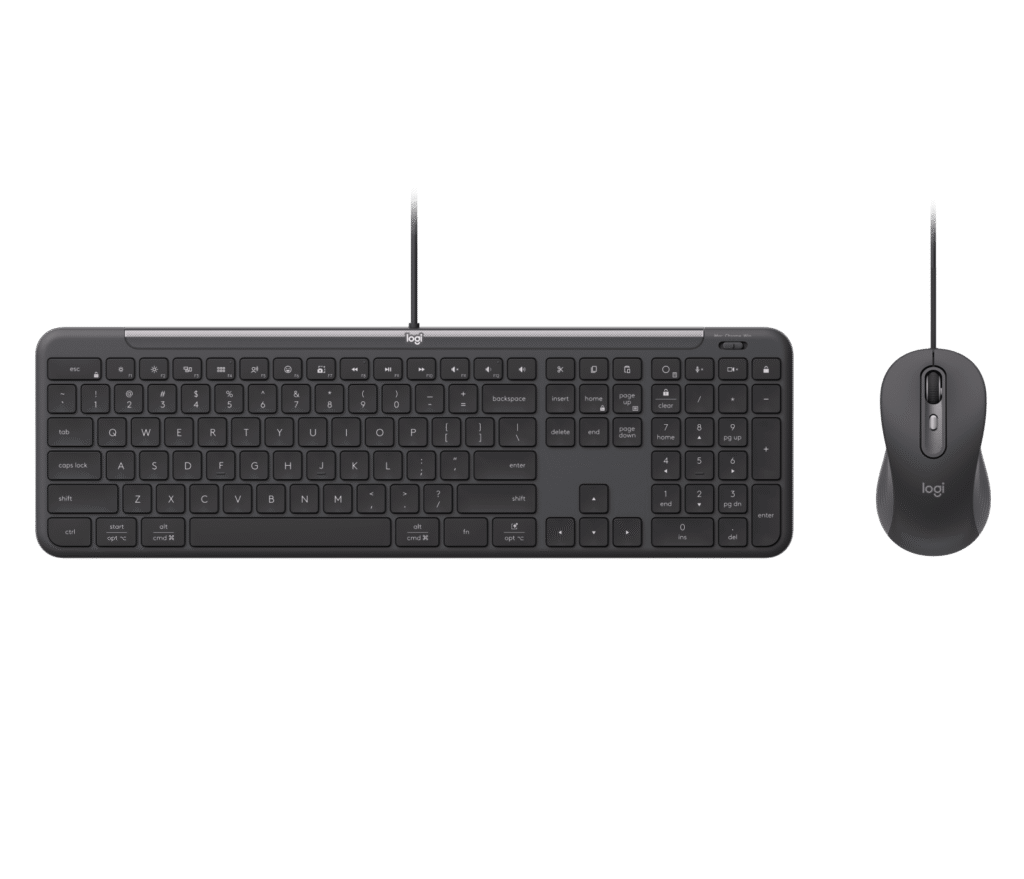 מקלדת Logitech MK620 – גרפיט – עברית