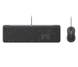 מקלדת Logitech MK620 – גרפיט – עברית