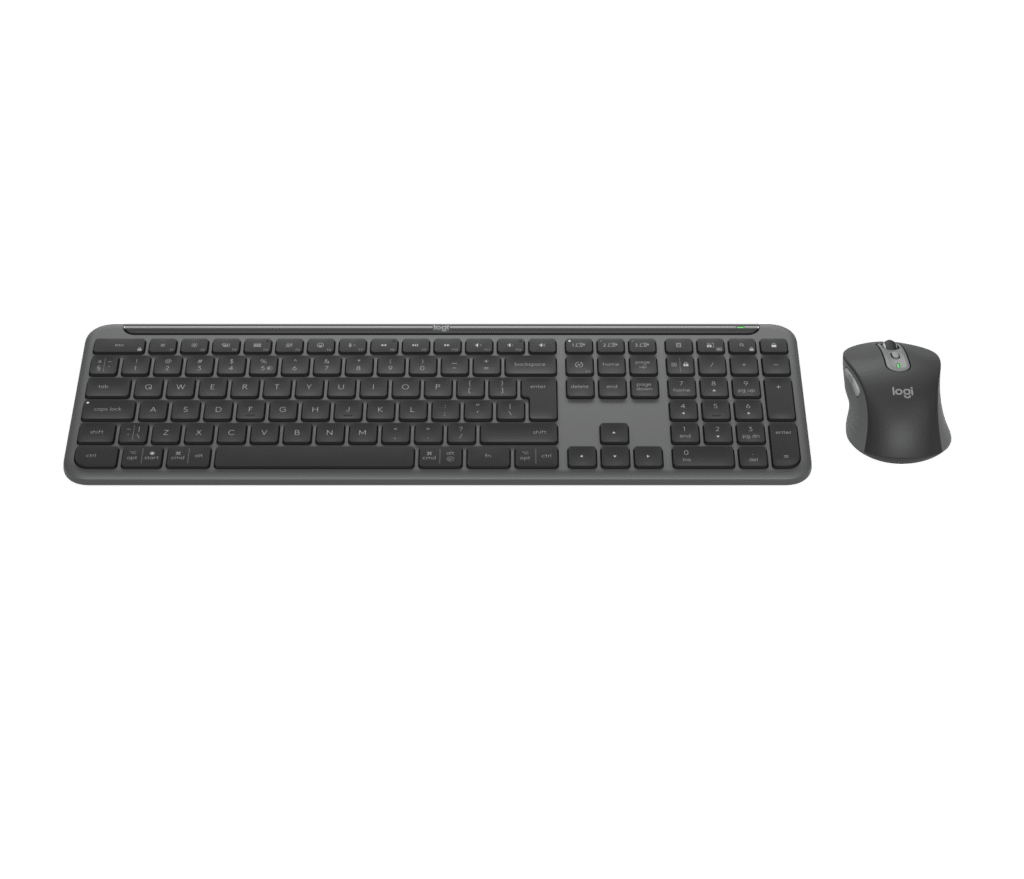 סט LOGITECH MK950 SLIM COMBO KEYBOARD AND MOUSE GRAPHIT W/L