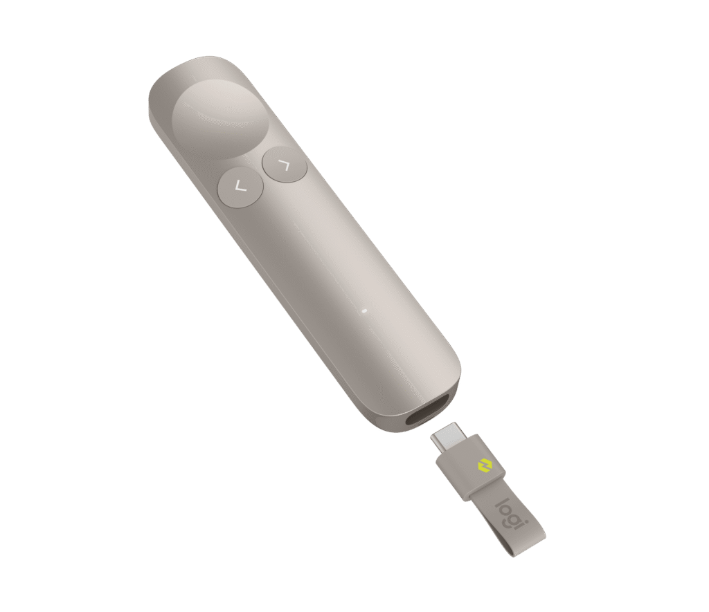 שלט מצגות Logitech Spotlight 2 – חול