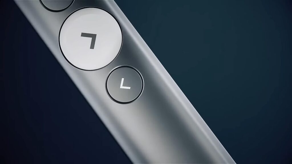 שלט מצגות Logitech Spotlight – אפור צפחה