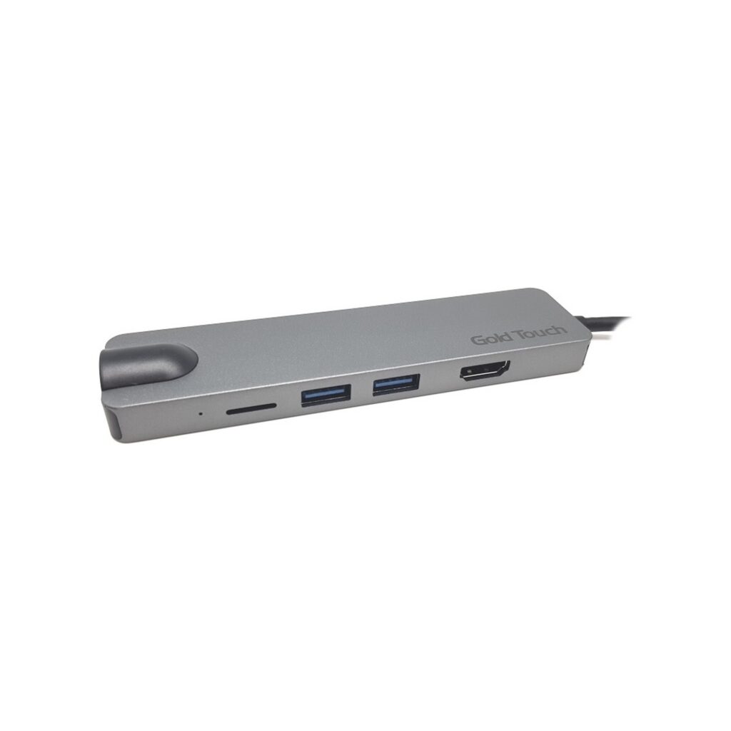 תחנת עגינה מיני  GT HDMI + 2xUSB + LAN Docking USB Type-C