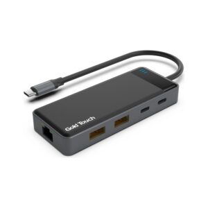 תחנת עגינה HDMI*2 טעינה USB-C/USB-A/LAN/PD 100W