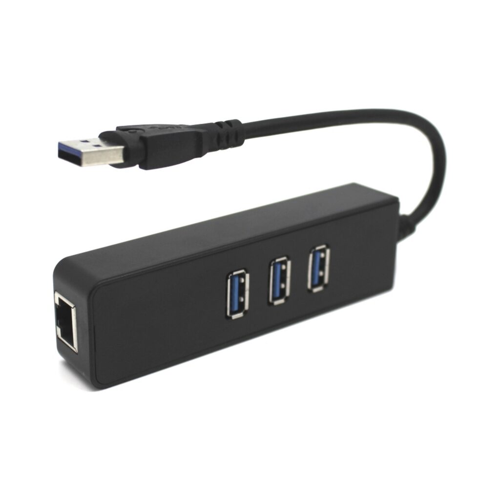 מפצלUSB3 to USB3 3port + LAN 1G
