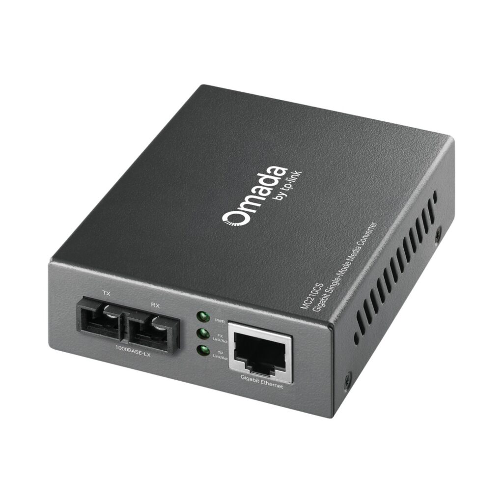 ממיר אופטי Gigabit Single-Mode Media Converter